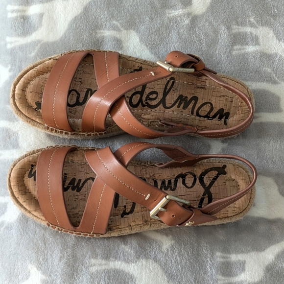 Sam Edelman Aisling Espadrille Platform Sandals - Picture 2 of 3